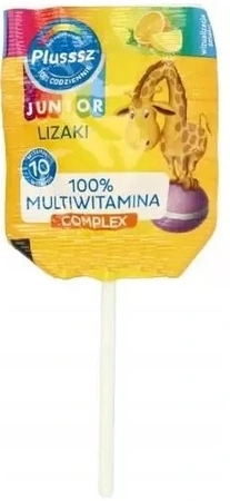 Plusssz Junior Lollipop For Children Sugar-Free Multivitamin 1 pc