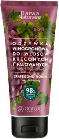 Barwa Odżywka winogronowa do włosów kręconych i falowanych 200 ml