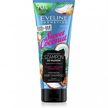 EVELINE Sweet Coconut  Szampon do wlosow normalnych i cienkich 250ml