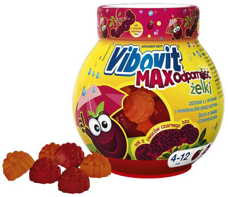 Vibovit Max Resistance Jelly 50 pieces