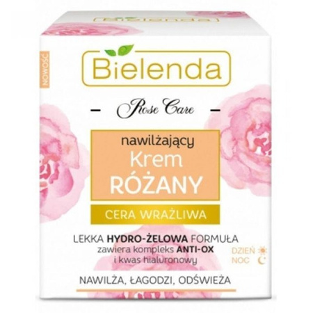 Bielenda Rose Care Krem Nawilżająco-Kojący 50ml