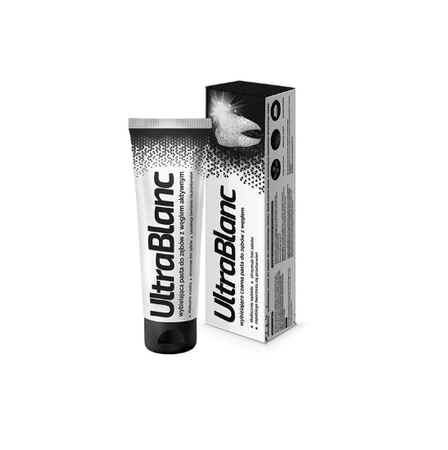 Ultrablanc whitening toothpaste with activated charcoal 75ml