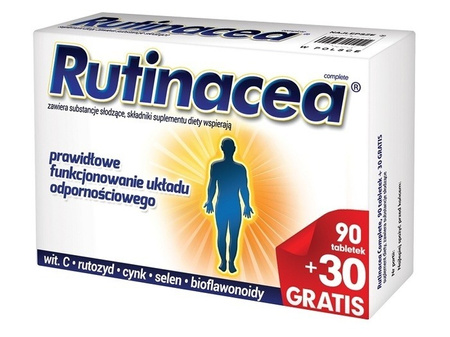 Rutinacea Complete dla Wzmocnienia Odporności 90 +30 Tabletek