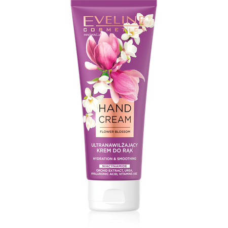 Eveline Flower Blossom Ultra-Moisturizing and Smoothing Hand Cream 75ml