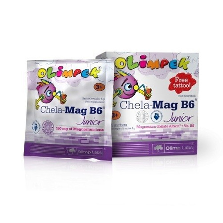 Olimp Chela-Mag B6 Junior Magnez Dla Dzieci 15 saszetek