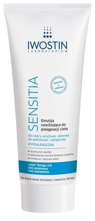 Iwostin Sensitia Moisturising Body Emulsion 200ml