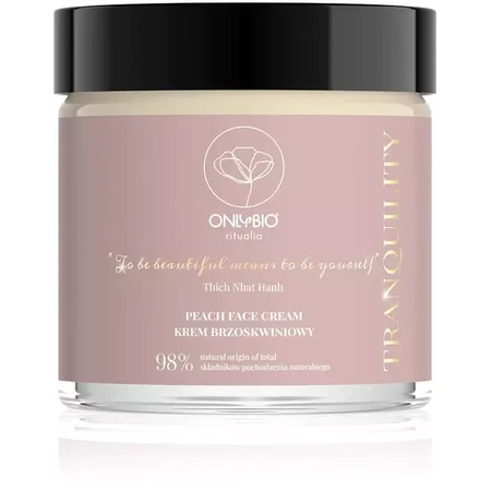 ONLYBIO Ritualia Tranquility Peach Face Cream 50ml