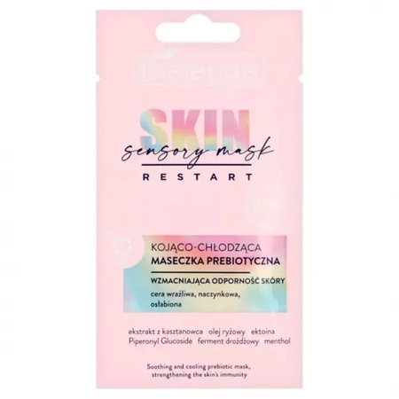 Bielenda Skin Restart Sensory Mask Kojąco-Chłodząca Maseczka Prebiotyczna 8g