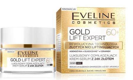 Eveline Gold Lift Expert Rejuvenating Cream-Serum 60+ Day/Night 50ml