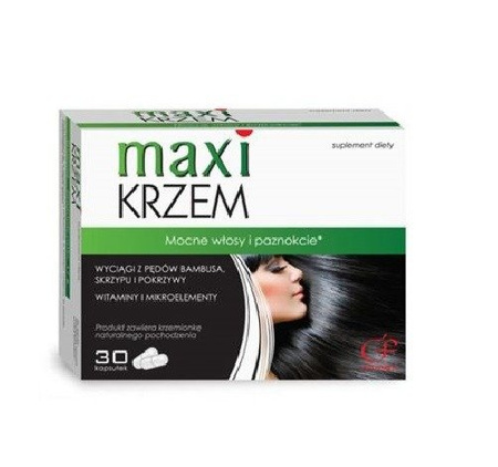 Colfarm Maxi Silicon For Strong Hair and Nails 30 Capsules