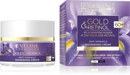 Eveline Gold & Retinol 60+ Krem Przeciw Głębokim Zmarszczkom 50ml