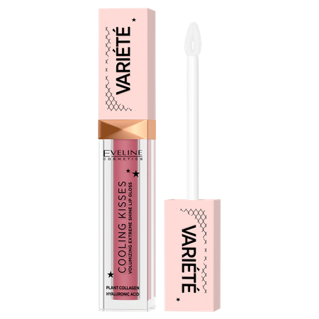 Eveline Variete Cooling Kisses Volume Increasing Lip Gloss No. 05 New Romance 6.8ml