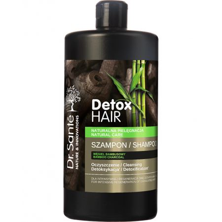 Green Pharmacy Dr. Sante Detox Hair Strong Cleansing Hair Shampoo 1000ml