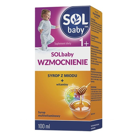 SOLbaby WZMOCNIENIE Syrop z Witaminami 1+ 100ml