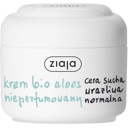 Ziaja Krem Bio Aloesowy Nawilżający Krem Do Twarzy 50 ml