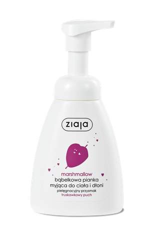  Ziaja Marshmallow Bubble Foam For Hand And Body 250ml