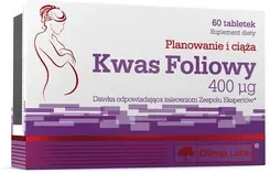 Olimp Kwas Foliowy 400 µg Planowanie i ciąża 60 Tabletek