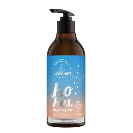 ONLYBIO Nourishing Shower Gel with Coconut Butter 400ml