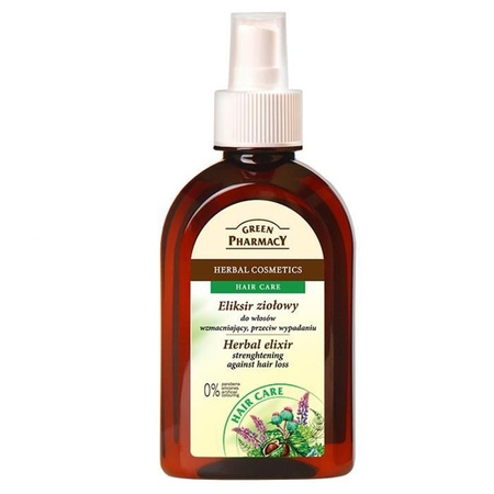 Elfa Pharm Green Pharmacy Herbal Elixir for Damaged and Brittle Hair 250ml