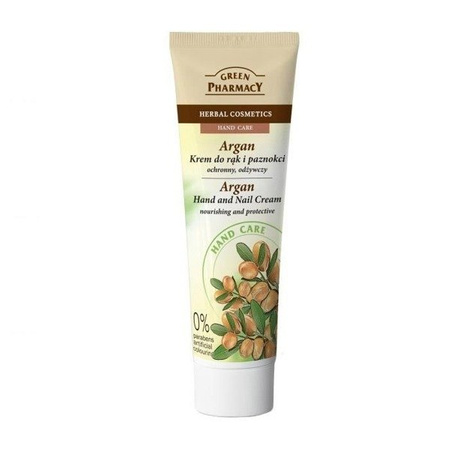 Elfa Pharm Green Pharmacy Argan Hand and Nail Cream Protective Nourishing 100ml