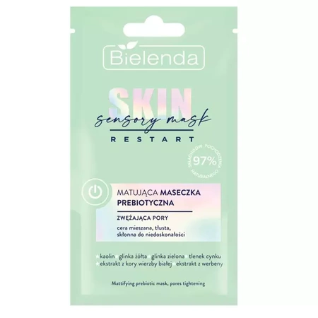 Bielenda Skin Restart Sensory Mask Matująca Maseczka Prebiotyczna 8g