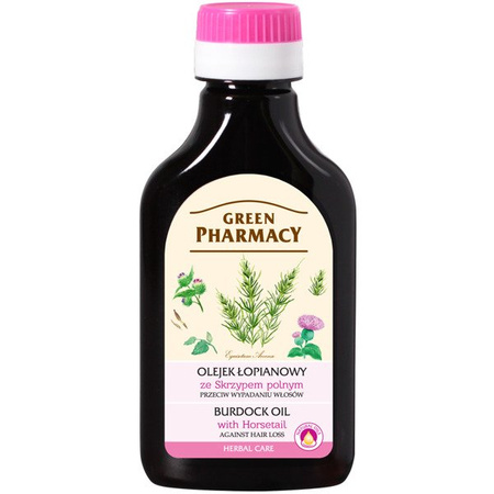 Elfa Pharm Green Pharmacy Burdock oil with horsetail against hair loss 100ml