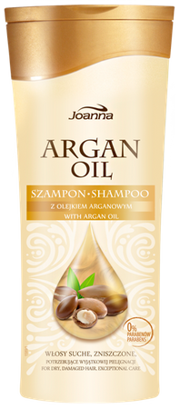 Joanna Shampoo with Argan Oil For Dry Damaged Hair 200ML