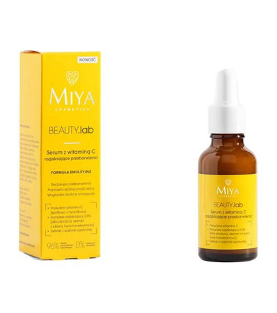 MIYA Cosmetics Serum z Witaminą C Rozjaśniające Przebarwienia 30ml