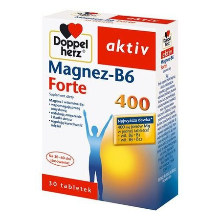 Doppelherz Active Magensium Forte 30tabs. Magnez Forte