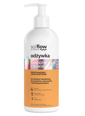 So!Flow Odżywka PROTEINOWO - EMOLIENTOWA do włosów z tendencją do puszenia i wysuszana 300 ml