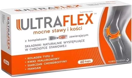 Ultraflex Mocne Kości i Stawy 60 kaps. 