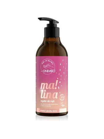 OnlyBio Hand in Balance Raspberry Hand Soap 400ml