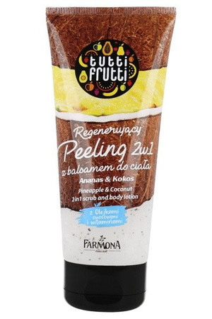 Farmona Tutti Frutti Balsam I Peeling Do Ciala Ananas I Kokos 2 w 1 425ml