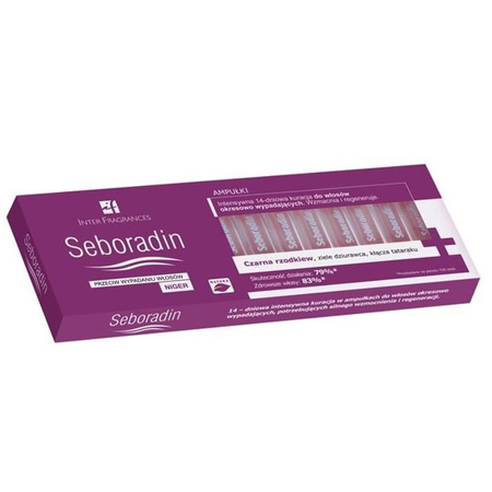 Seboradin Ampoules for Greasy Hair Anti Hair Loss 14pcs