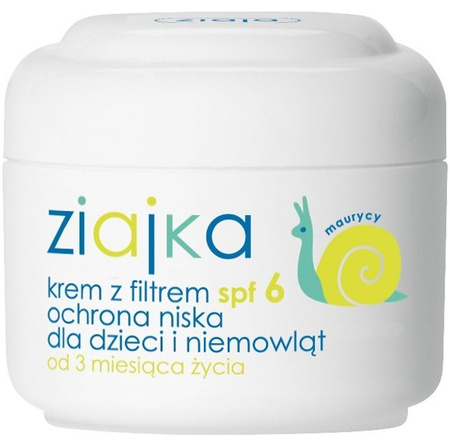 Ziaja Ziajka Baby & Kid Cream with SPF6 Kids over 3 months old 50ml