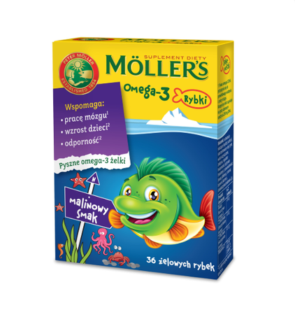 MOLLERS OMEGA-3 fishes For Children 36q