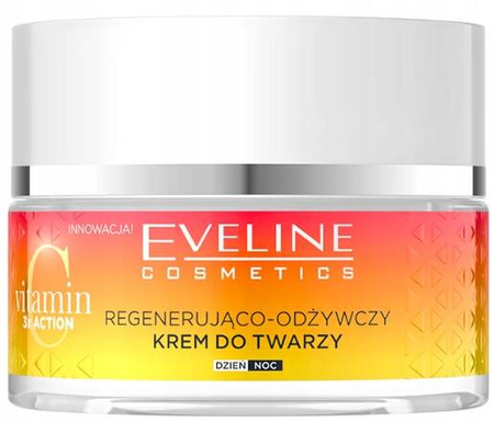 Eveline Vitamin C 3x Action Regenerująco-Odżywczy Krem do Twarzy 50ml