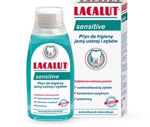 Lacalut Sensitive Płyn Do Higieny Jamy Ustnej 300 ml