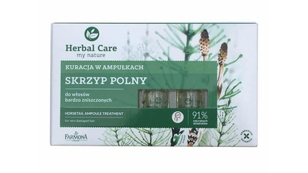 Farmona Herbal Care Skrzyp Polny Kuracja w Ampułkach 5 Ampułek * 5 ml