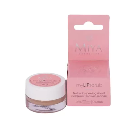 Miya Naturalny Peeling Do Ust z Olejkami i Masłem Mango 10g