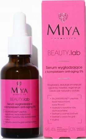 Miya Smoothing Serum With Anti-Aging Complex 5% 30ml