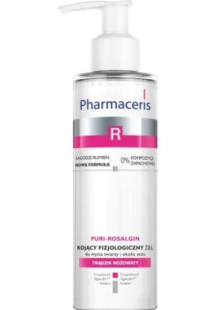 Pharmaceris Puri-rosalgin Soothing Gel for Allergic Skin with Acne Rosacea 190ml