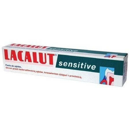 Lacalut Sensitive Pasta Do Zębów Wrażliwych 100 ML