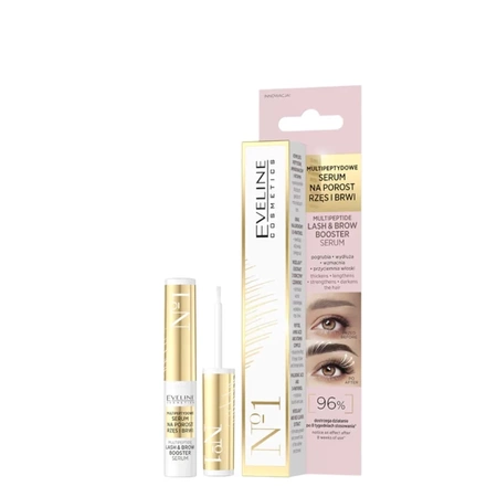 Eveline Multipeptide Serum for Eyelash and Eyebrow Growth 4ml