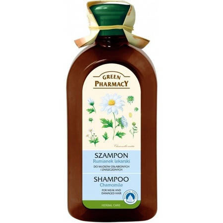 Elfa Pharm Green Pharmacy Szampon do włosów osłabionych i zniszczonych RUMIANEK LEKARSKI 350 ml