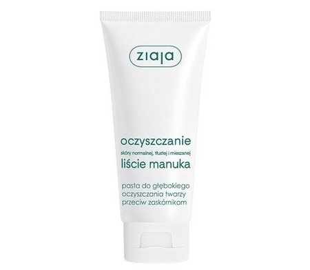 Ziaja Manuka Tree Deeply Cleansing Cream Against Blackheads 75ML