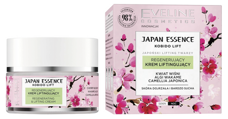 Eveline Japan Essence Regenerujący Krem Liftingujący 50ml