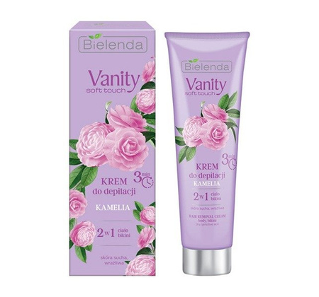 Bielenda Vanity Soft Touch Hair Removal Cream 100 ml Camellia