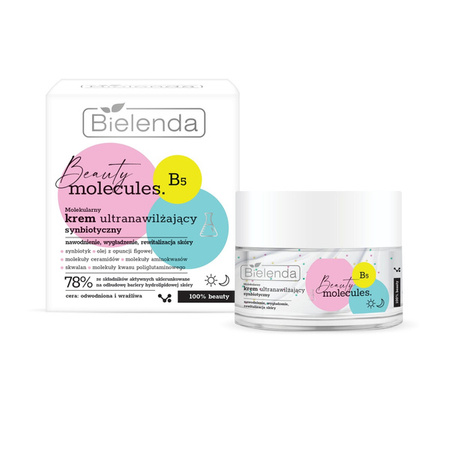 Bielenda Molecular Synbiotic Ultra-Moisturizing Cream for Dehydrated and Sensitive Skin 50ml