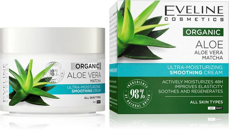  Eveline Organic Aloe Krem Nawilżający 50ml